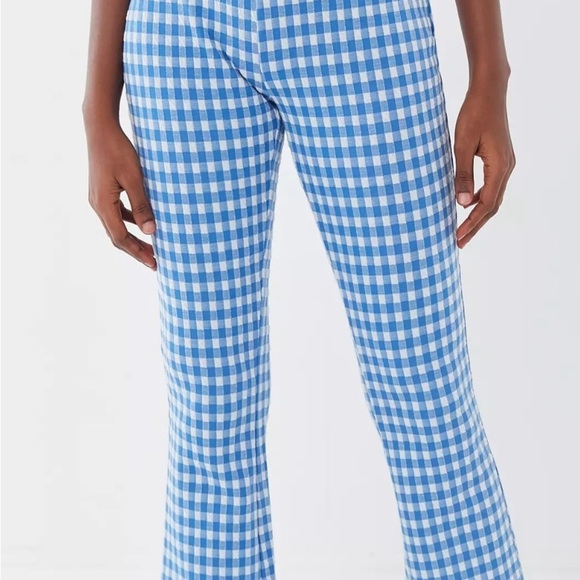 Urban Outfitters Black & Blue Checkered Pants Size Small - Picture 8 of 9